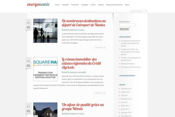 Leanbiz theme site design template sample