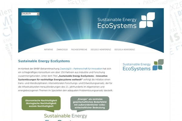 Site using 3D Tag Cloud plugin