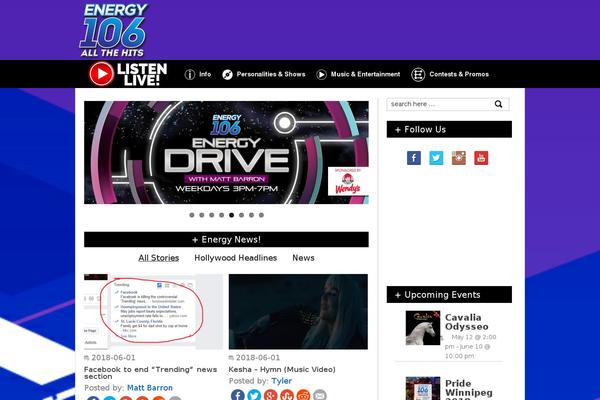 Site using Socast-media-library plugin