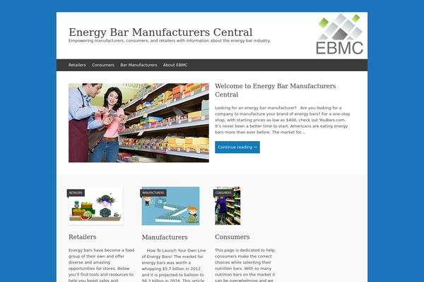 Expound theme site design template sample