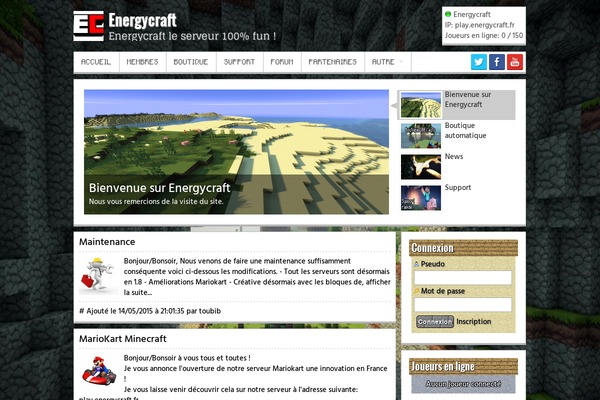 LightBright theme site design template sample