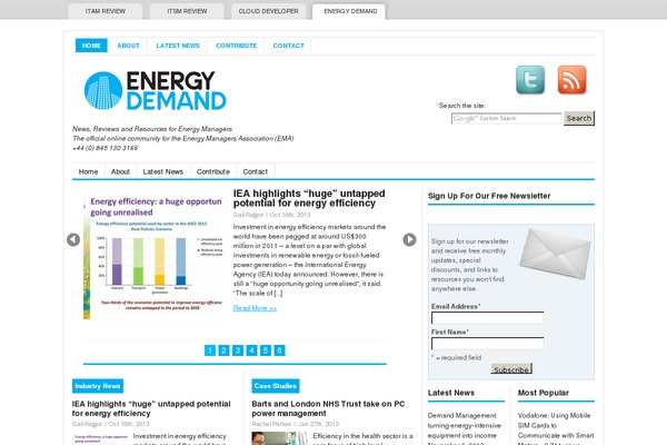 Newswire theme site design template sample