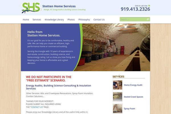 Archi theme site design template sample