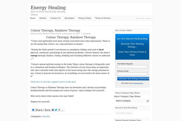 Catalyst theme site design template sample