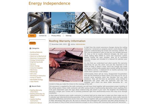 energyindependenceco.com site used Industry_pipes_wp