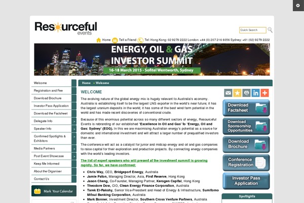 energyoilandgasaustralia.com site used Beacon
