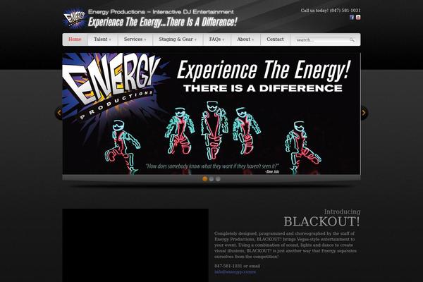 Supermassive theme site design template sample