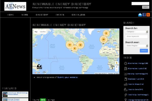 Site using Codecanyon-6463373-web-20-directory-plugin-for-wordpress plugin