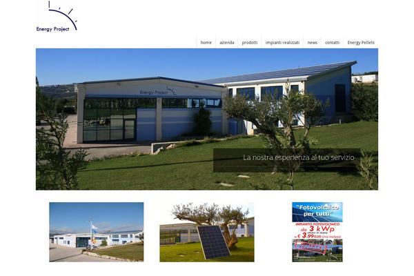 Thempera Child theme site design template sample