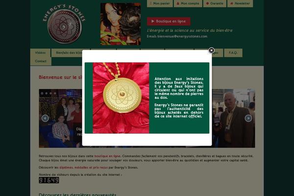 Boutique theme site design template sample