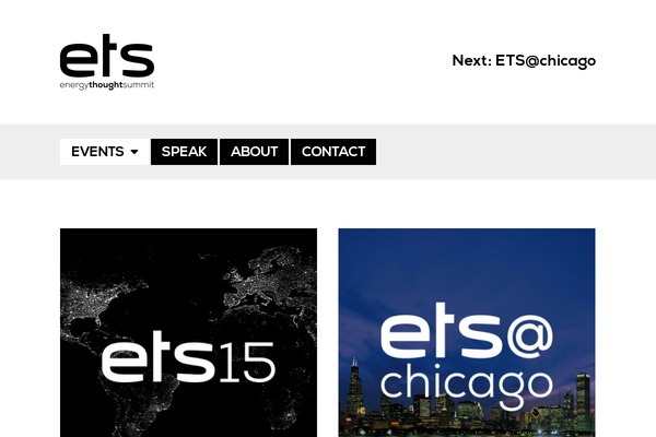Ets theme site design template sample