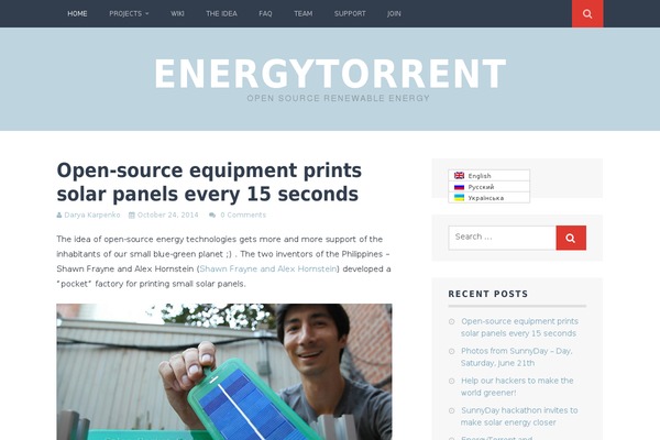 Flato theme site design template sample