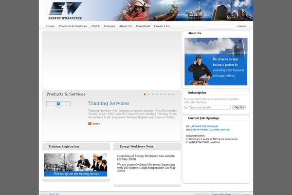 Wp-comfy theme site design template sample