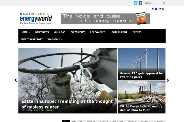 Rigel theme site design template sample
