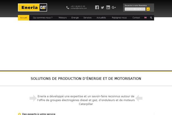 Impression theme site design template sample