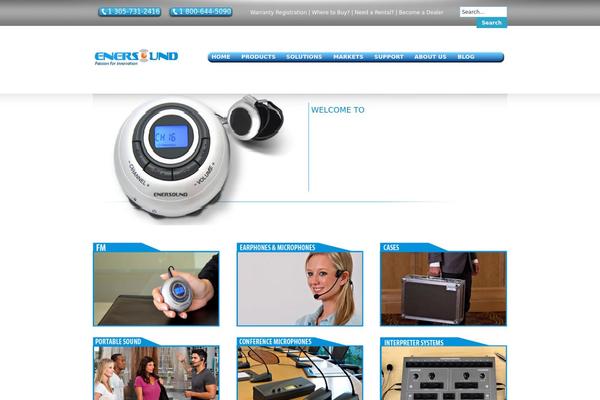 Ave theme site design template sample