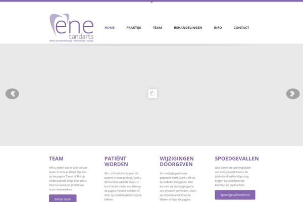 CoolBlue theme site design template sample