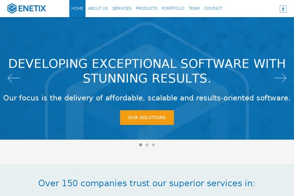 Biznex theme site design template sample