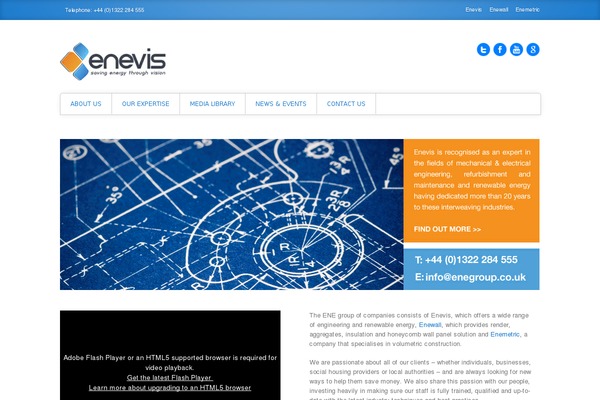Poseidon theme site design template sample