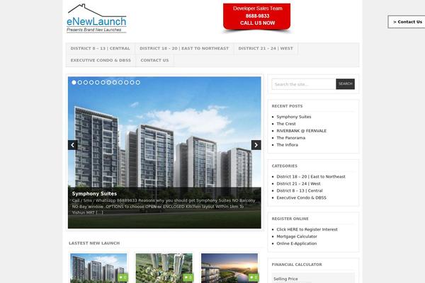 Site using Advanced Real Estate Mortgage Calculator plugin