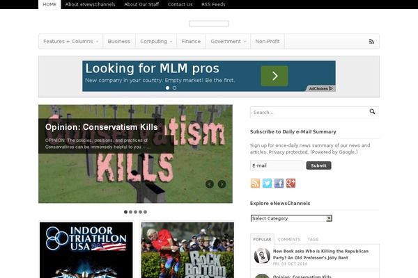 enewschannels.com site used Neotrope