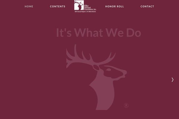 Site using TablePress plugin
