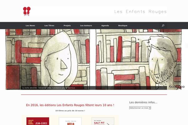 Vantage theme site design template sample