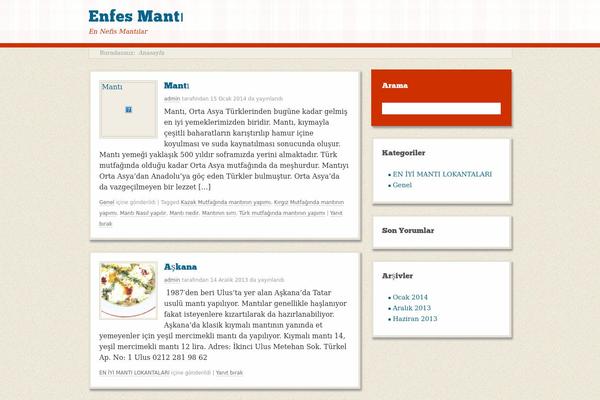 Retro-fitted theme site design template sample