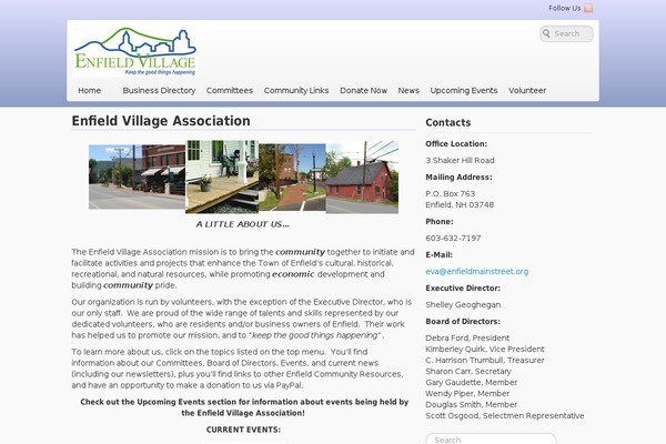 Voyage theme site design template sample