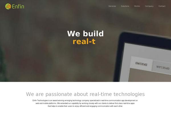 Site using Typing Effect plugin