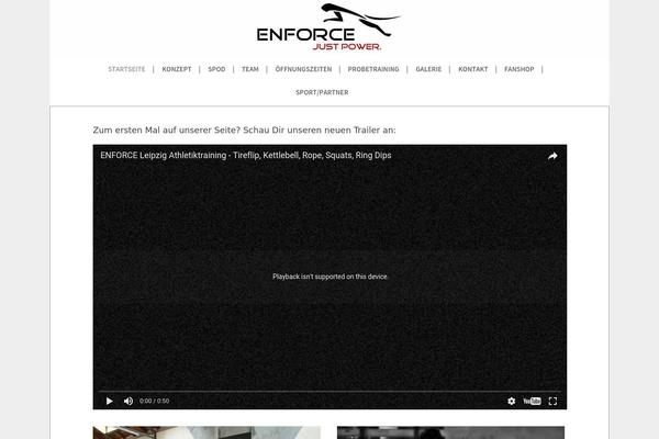 Site using Arconix Portfolio plugin