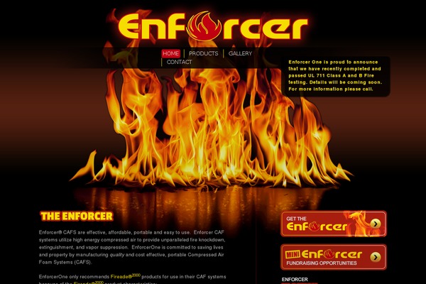 enforcerone.com site used Enforcer