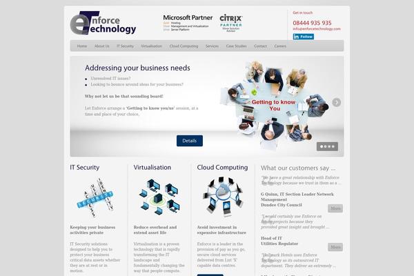 Epsilon theme site design template sample