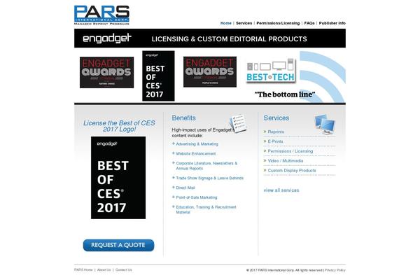 Microsite theme site design template sample