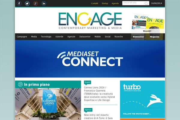 Engage WordPress theme, websites list used Engage theme Engage theme websites examples