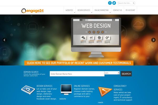 Hostchillyv3 theme site design template sample