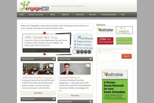engage365.org site used Flowhub