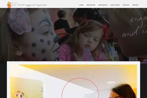 Bee theme site design template sample