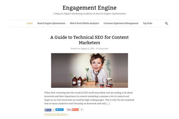 Graphy theme site design template sample