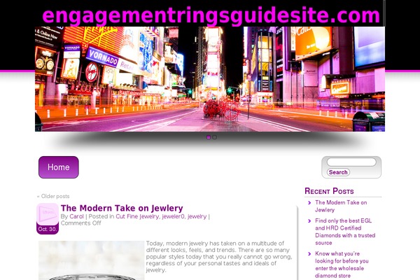 pandora theme site design template sample