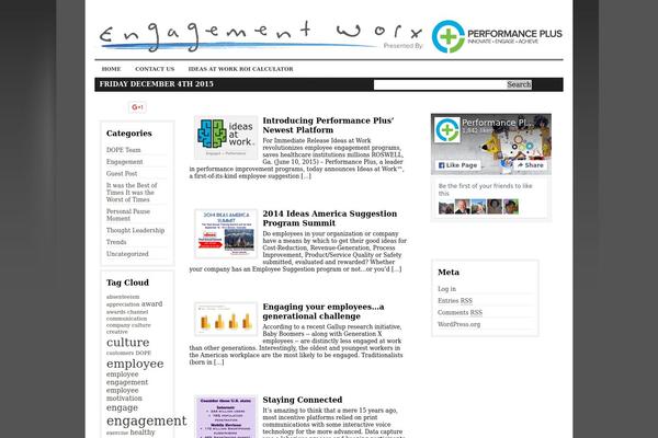 engagementworx.com site used Newsmagazinetheme640