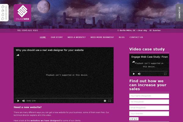 Site using Featured Video Plus plugin