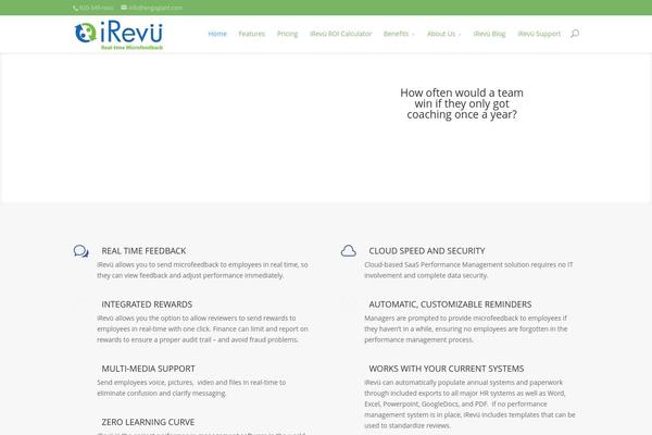 Comet-wp theme site design template sample
