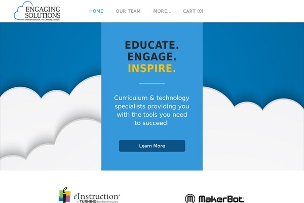 SimplePress theme site design template sample