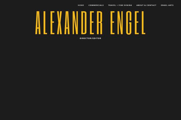 Silverscreen theme site design template sample