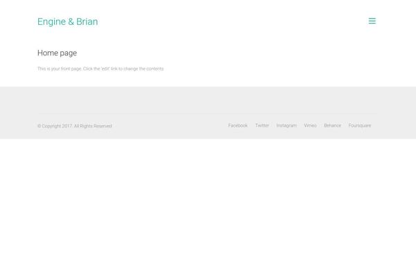 Kalium theme site design template sample