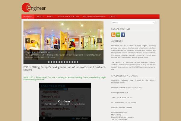 engineer-project.eu site used Scientic
