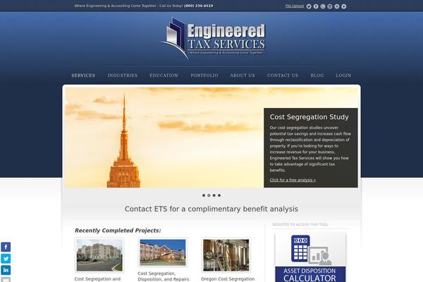 Arcadia theme site design template sample