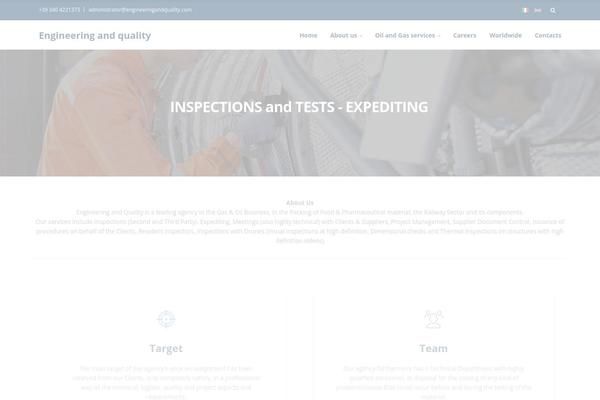LeadEngine theme site design template sample