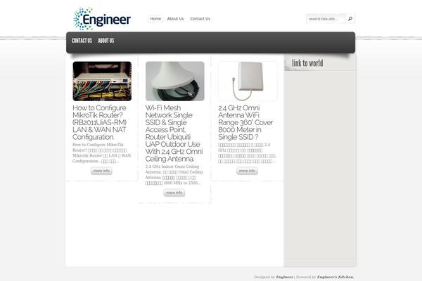 eStore theme site design template sample